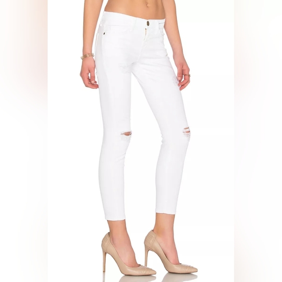 Current/Elliott The Stiletto Sugar Destroy Denim Jeans — Size 28 - Picture 2 of 8